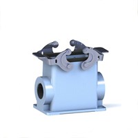 SO-H10B-SGH-2L/S-M32 surface mounted housing for side entry for industrial multipole connector