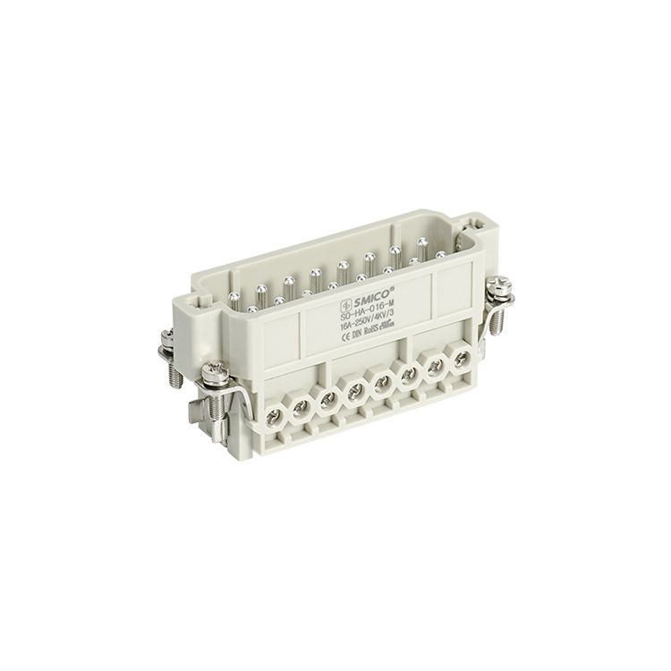 HDC - Multi-Pole Industrial heavy duty Connector 16pins  16A insert