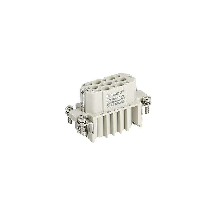 HD Series 15 Pole Heavy Duty Multi Pin Connector 10A Electrical Connectors
