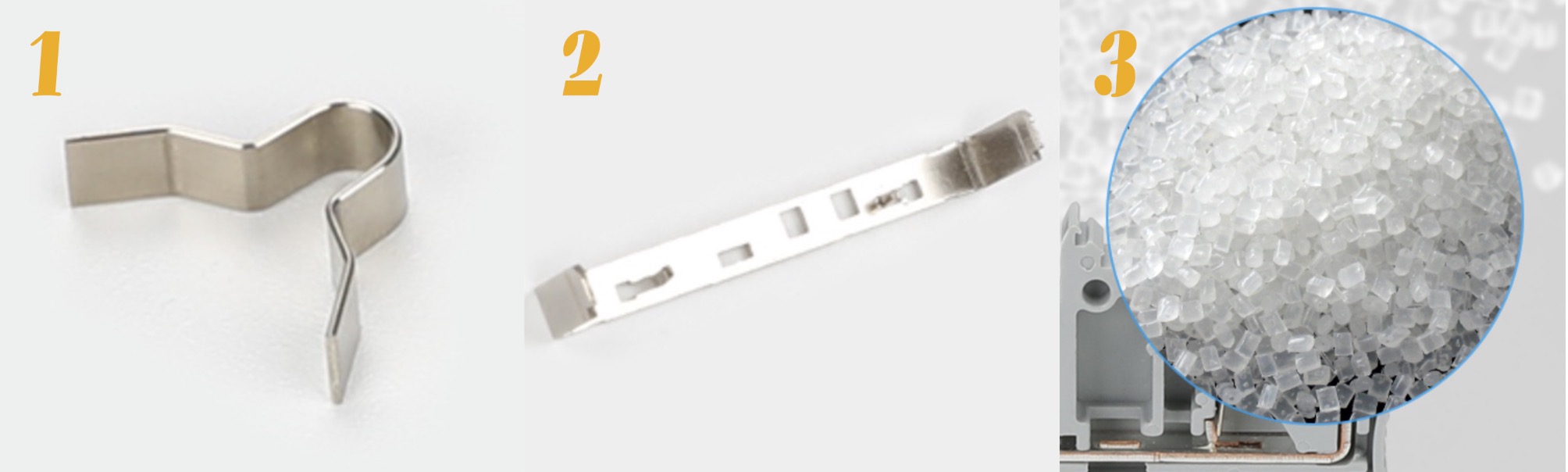 Terminal Block Electrical Connector TP4-4-GY